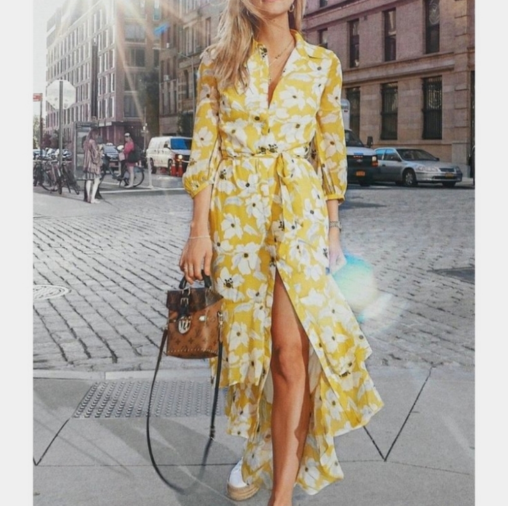 Floral Tiered Maxi Dress